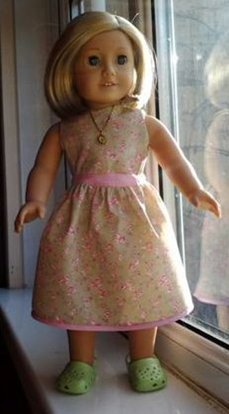 Katy American Girl Doll Clothes Patterns Summer Dress