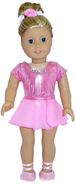 American Girl Doll Clothes Patterns Ballerina front