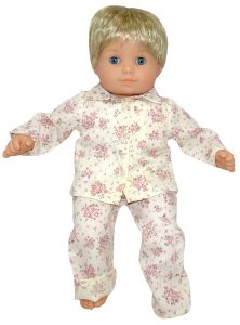 Bitty Baby and Bitty Twins Doll Clothes Pattern winter pjs