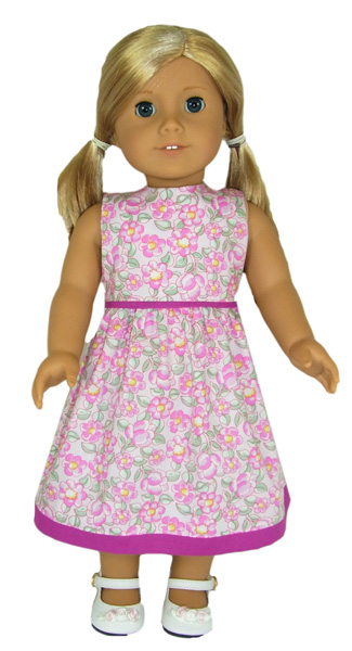 18 Inch American Girl Summer Dress Doll Clothes Pattern