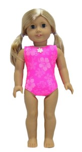 18 Inch American Girl One Piece Swim Suit Doll Clothes Patterns