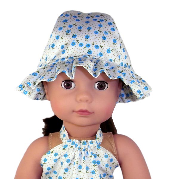 18 Inch American Girl doll hat pattern | Rosies Doll Clothes Patterns