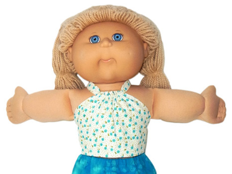 Cabbage Patch Kids Doll Clothes Patterns Halter Top