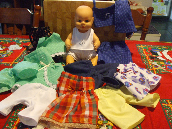 All the Doll Clothes Patterns Cherylmaree made for her granddaughter
