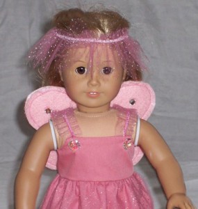 American Girl Doll Clothes Patterns Fairy Costume Light Pink Judy