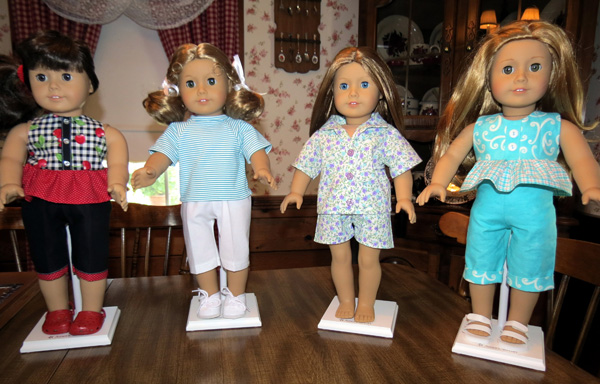 Ann's collection of American Girl doll clothes patterns