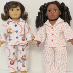 Ann's American Girl Winter PJs doll clothes