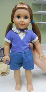 Dakota American Girl Doll in her Shorts