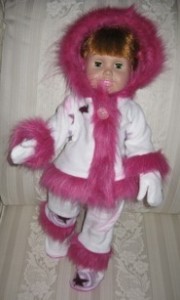 Peggy Funky Fur Doll Clothes Patterns Pink