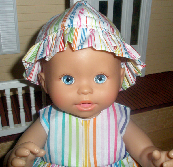 Debbi resizing American Girl doll clothes pattern Hat