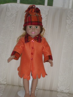 Peggy American Girl Fur Trimmed Jacket Doll Clothes Patterns