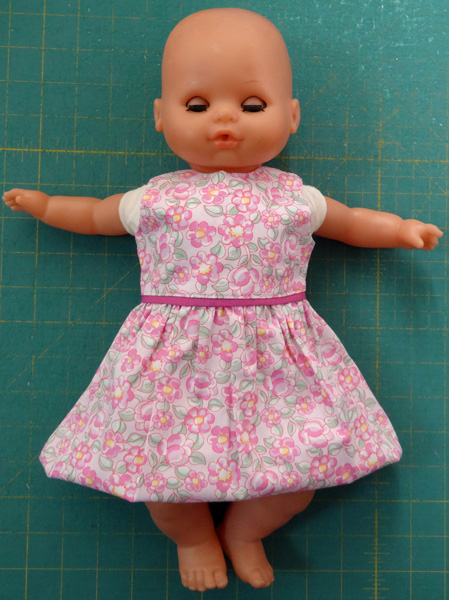 15 inch doll summer dress short