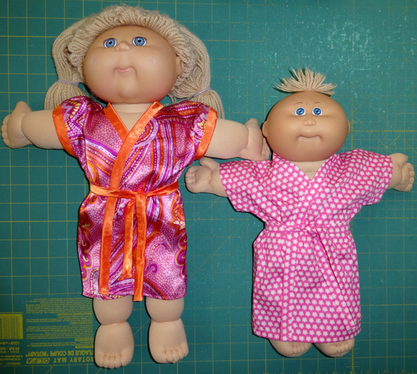 Cabbage Patch Kids dressing gowns