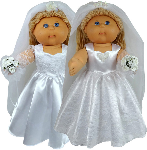 Cabbage Patch Kids Doll Clothes Pattern Wedding Dress