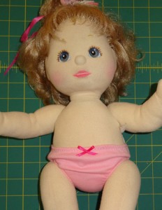 Underpants Front Doll Clothes Pattern