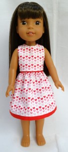 Summer Dress pattern Wellie Wishers Doll
