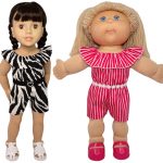 Playsuit on Cabbage Patch and Australian Girl doll