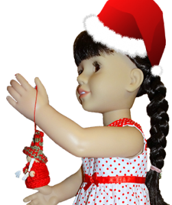 18 Inch American Girl Christmas Dress Rosies Doll Clothes Patterns