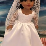 Julie Robertson doll clothes pattern wedding dress