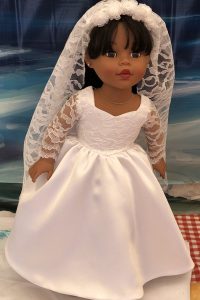 Julie Robertson doll clothes pattern wedding dress