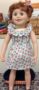 Rosemary Gillanders fun n frilly dress pattern