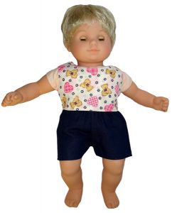 Bitty Baby and Bitty Twins Doll Clothes Pattern Crop top and shorts