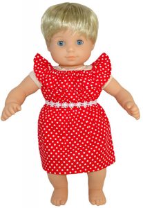 Bitty Baby and Bitty Twins Doll Clothes Pattern fun n frilly dress
