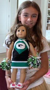 karen Adams cheerleading outfit doll clothes patterns