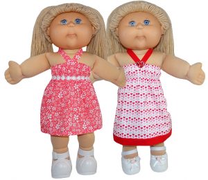 Cabbage Patch Strappy Dress Pattern versions