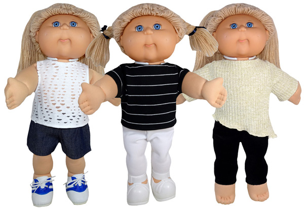 Cabbage Patch Trendy Transformable Top Pattern various