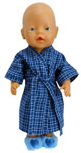 Dressing Gown doll clothes pattern