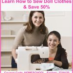 50% Off Learn How to Make Doll Clothes Video Course