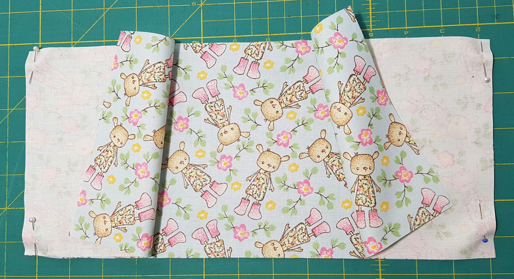 Sew side seams